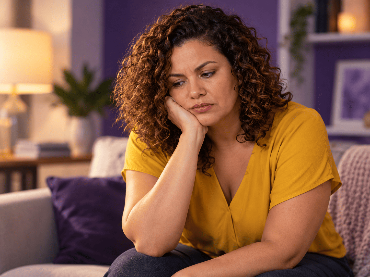 Mujer reflexionando sobre años de frustración con intentos fallidos